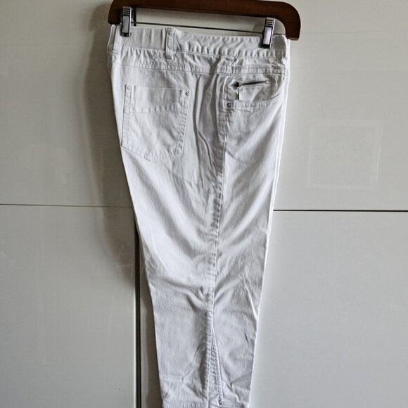 Crazy Line Stretch Cotton Elastic Waist Everyday Crop Jeans - Picture 2 of 11